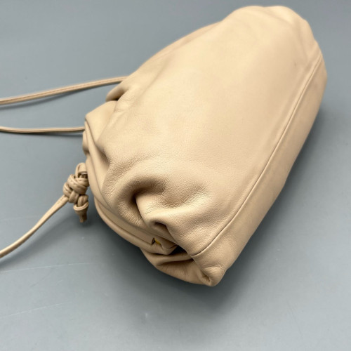 Bottega Veneta The Mini Pouch Nappa Natural Tan