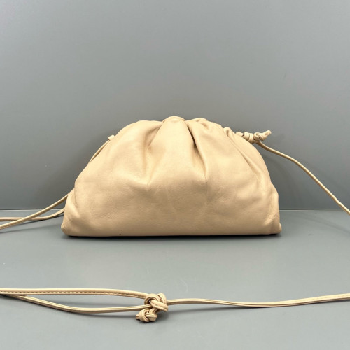 Bottega Veneta The Mini Pouch Nappa Natural Tan