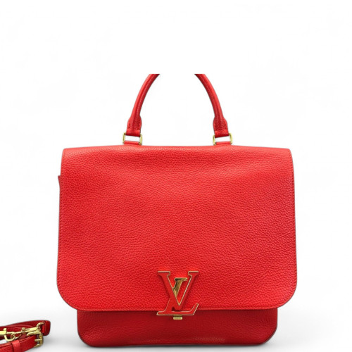 Louis Vuitton Volta Two-Way Bag Calfskin Red