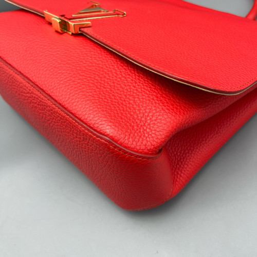Louis Vuitton Volta Two-Way Bag Calfskin Red
