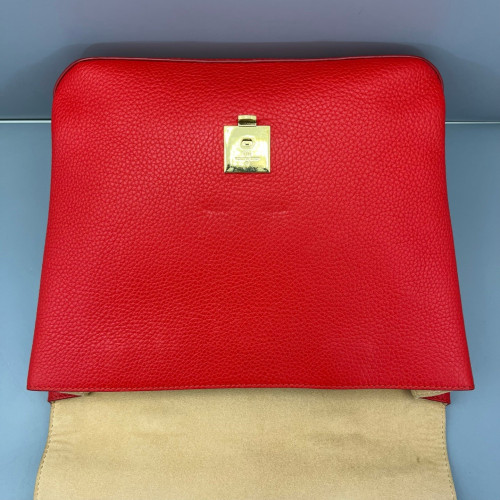 Louis Vuitton Volta Two-Way Bag Calfskin Red