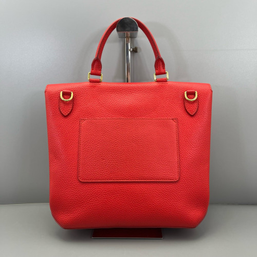 Louis Vuitton Volta Two-Way Bag Calfskin Red