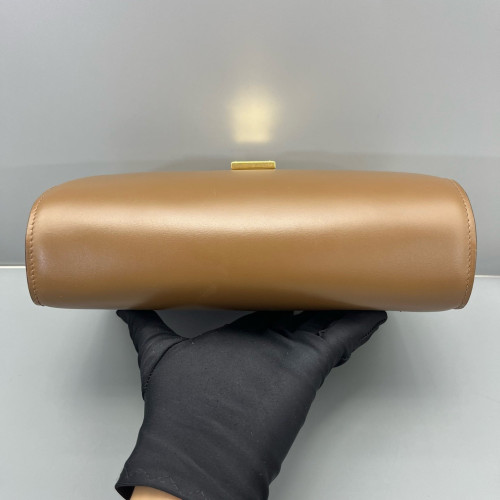 Celine Medium Classic Box Smooth Calfskin Tan