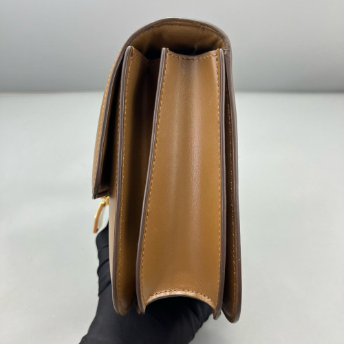 Celine Medium Classic Box Smooth Calfskin Tan