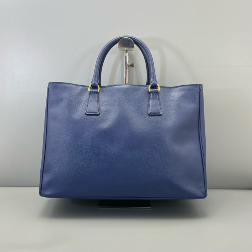 Prada Galleria Tote Saffiano Calfskin Dark Blue