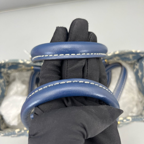 Louis Vuitton Onthego MM Denim Monogram Blue