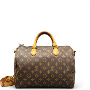 Louis Vuitton Speedy Bandouliere 30 Monogram Brown