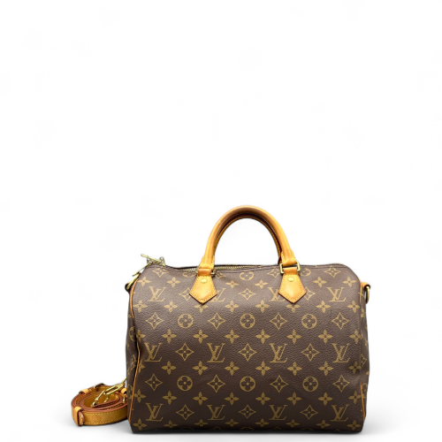 Louis Vuitton Speedy Bandouliere 30 Monogram Brown