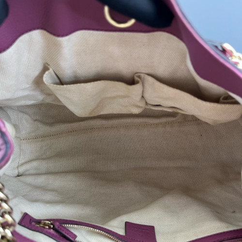 Gucci Medium Soho Shoulder Bag Calfskin Azalea Gucci Medium Soho Shoulder Bag Calfskin Azalea