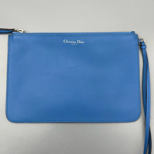 Dior Medium Diorissimo Tote Calfskin Blue