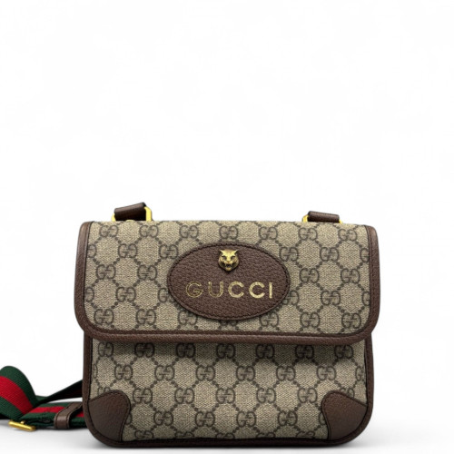 Gucci Neo Vintage Belt Bag GG Supreme Monogram Brown