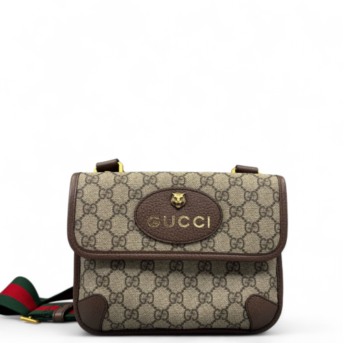 Gucci Neo Vintage Belt Bag GG Supreme Monogram Brown
