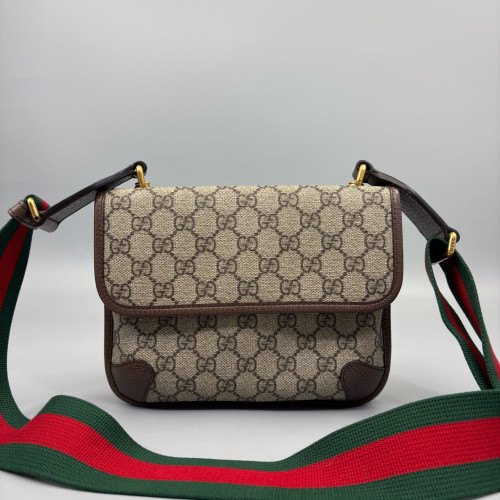 Gucci Neo Vintage Belt Bag GG Supreme Monogram Brown