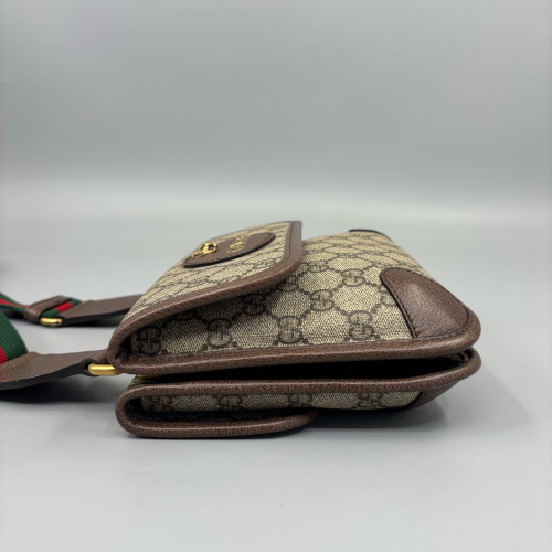 Gucci Neo Vintage Belt Bag GG Supreme Monogram Brown