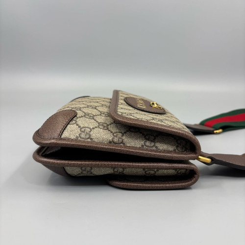 Gucci Neo Vintage Belt Bag GG Supreme Monogram Brown