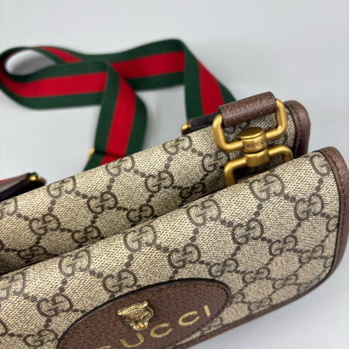 Gucci Neo Vintage Belt Bag GG Supreme Monogram Brown