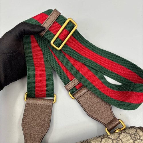 Gucci Neo Vintage Belt Bag GG Supreme Monogram Brown