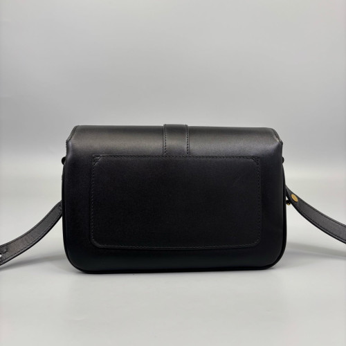 Balenciaga Small Lady Flap Bag Calfskin Black