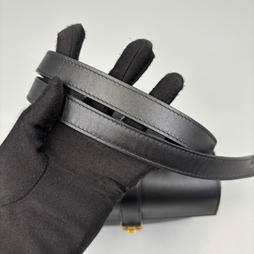 Balenciaga Small Lady Flap Bag Calfskin Black