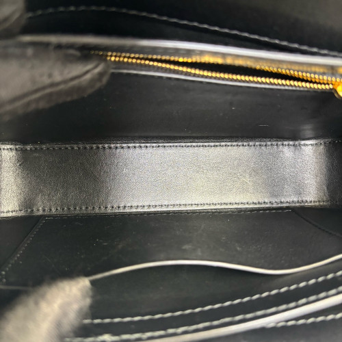 Balenciaga Small Lady Flap Bag Calfskin Black