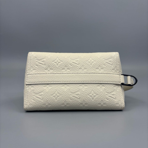 Louis Vuitton Triangle Messenger Monogram Empreinte White