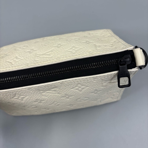 Louis Vuitton Triangle Messenger Monogram Empreinte White