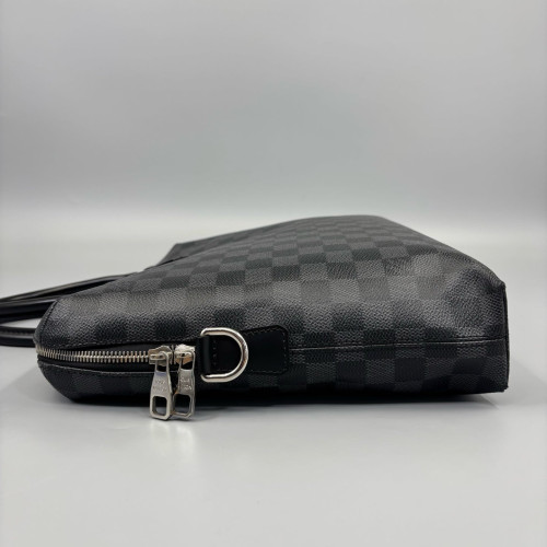 Louis Vuitton Briefcase Damier Graphite Black