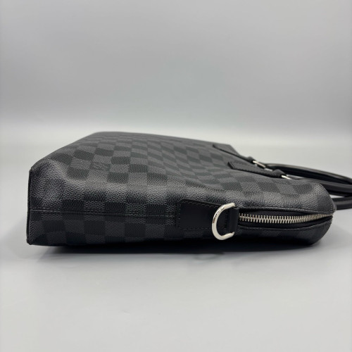 Louis Vuitton Briefcase Damier Graphite Black
