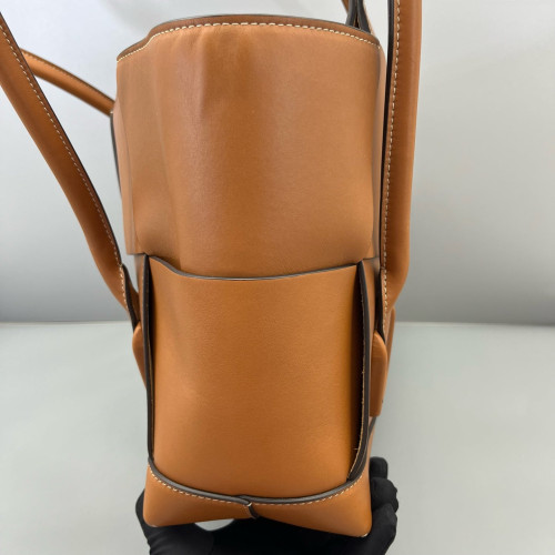 Bottega Veneta Medium Arco Intrecciato Nappa Tan