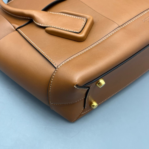 Bottega Veneta Medium Arco Intrecciato Nappa Tan