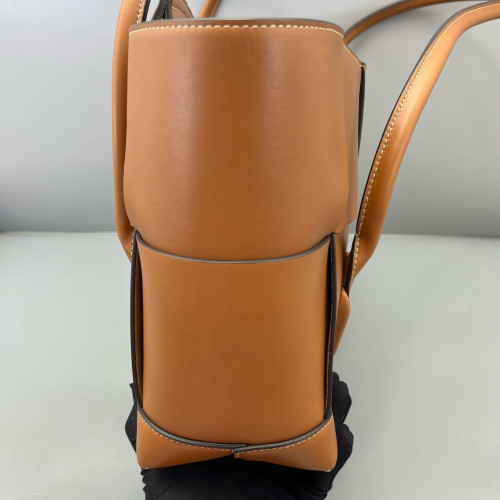 Bottega Veneta Medium Arco Intrecciato Nappa Tan