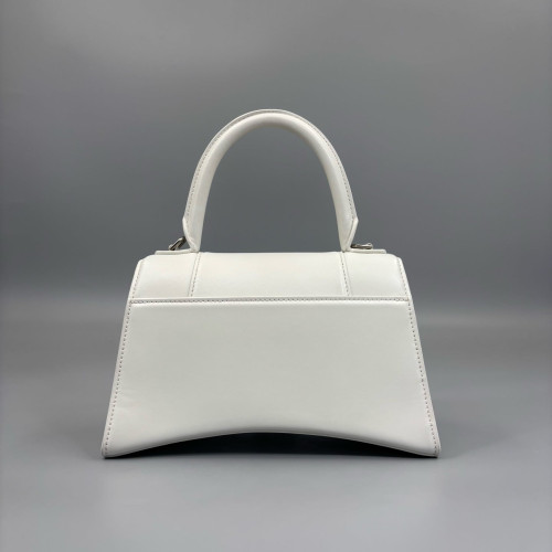 Balenciaga Hourglass Small Calfskin White