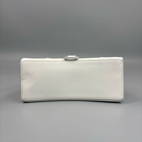 Balenciaga Hourglass Small Calfskin White