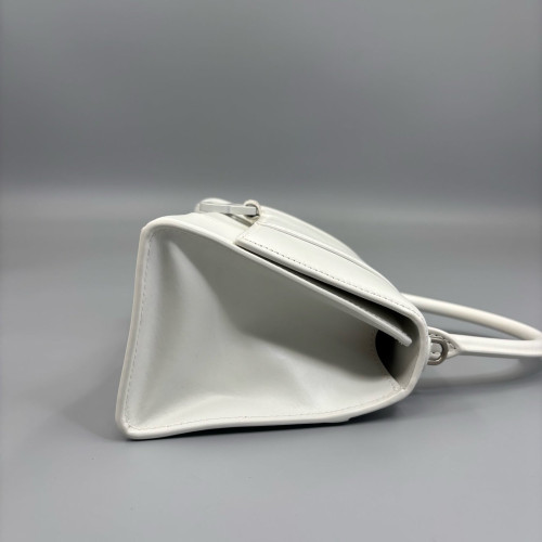 Balenciaga Hourglass Small Calfskin White