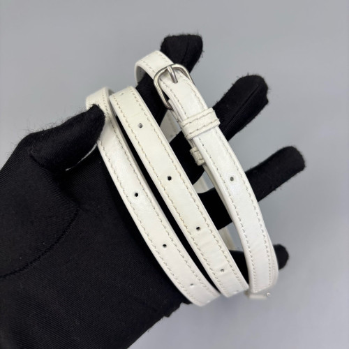 Balenciaga Hourglass Small Calfskin White