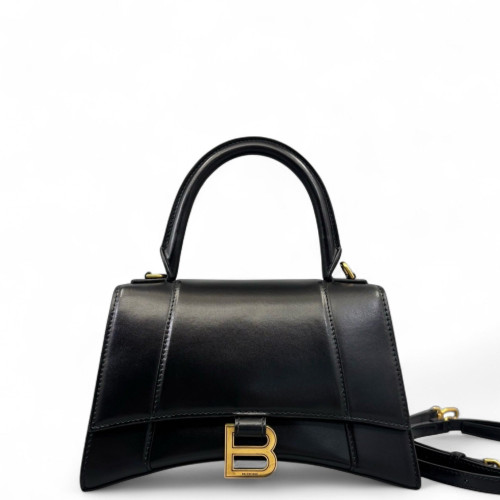Balenciaga Hourglass Small Calfskin Black