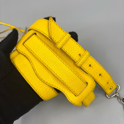 Balenciaga Mini City Grained Calfskin Yellow