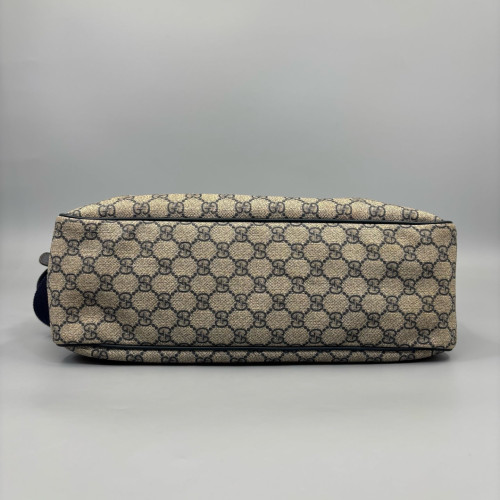 Gucci Messenger GG Supreme Monogram Beige Black