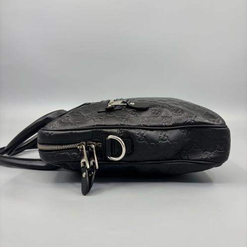 Gucci Briefcase Guccissima Black