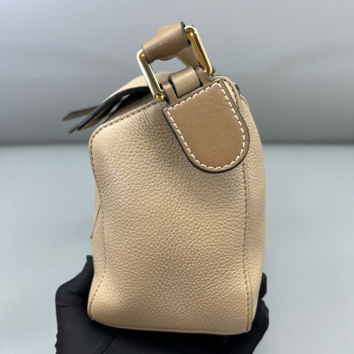 Loewe Small Puzzle Grained Calfskin Beige Sahara