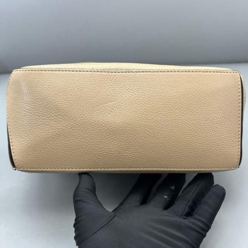 Loewe Small Puzzle Grained Calfskin Beige Sahara