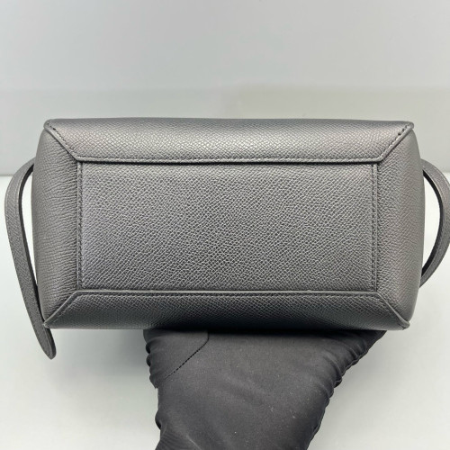 Celine Nano Belt Bag Grained Calfskin Black