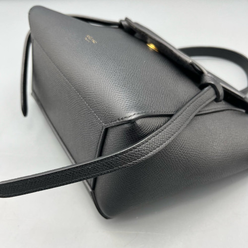 Celine Nano Belt Bag Grained Calfskin Black