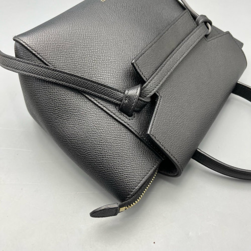 Celine Nano Belt Bag Grained Calfskin Black