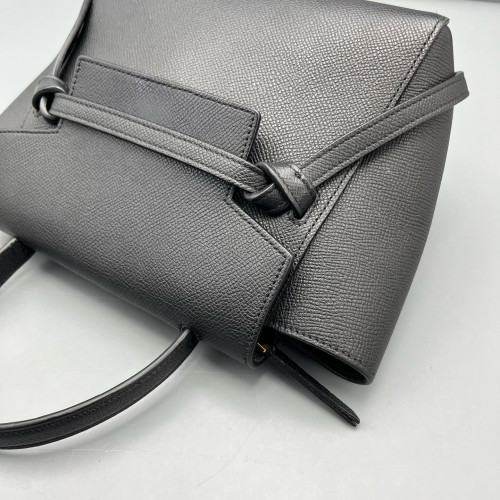 Celine Nano Belt Bag Grained Calfskin Black
