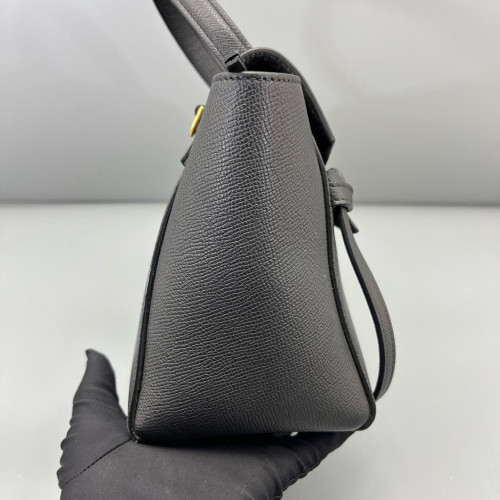 Celine Nano Belt Bag Grained Calfskin Black