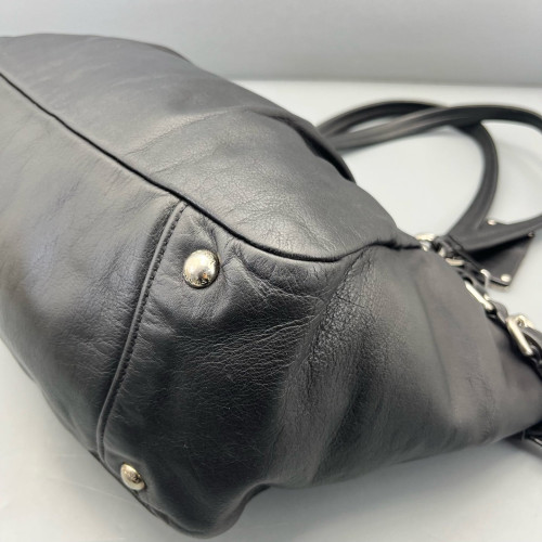 Prada Tote Bag Calfskin Black