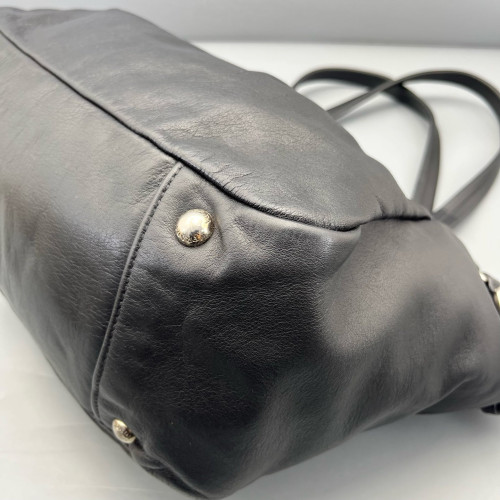 Prada Tote Bag Calfskin Black