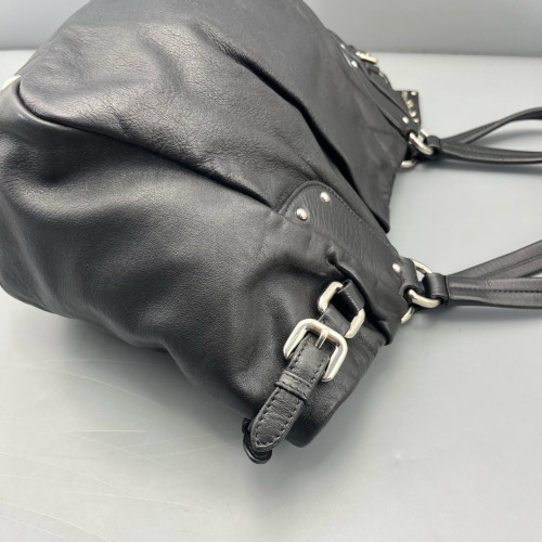 Prada Tote Bag Calfskin Black