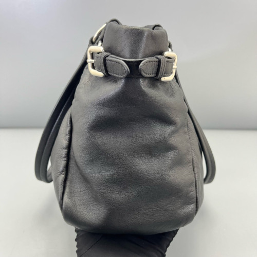 Prada Tote Bag Calfskin Black